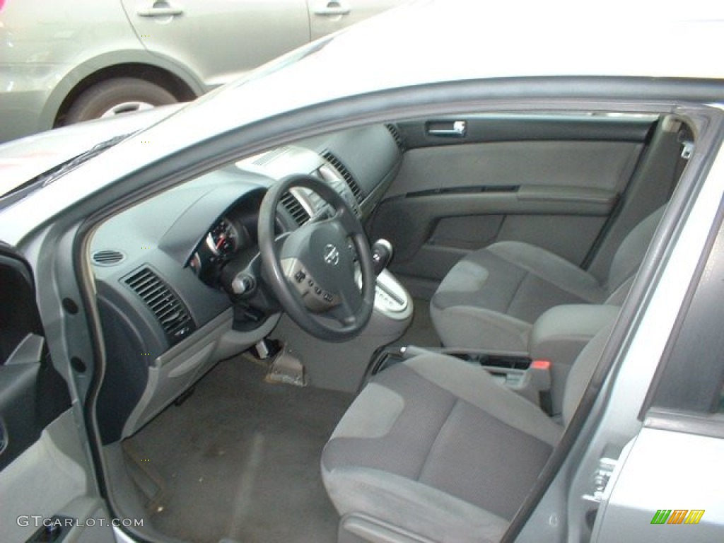 2007 Sentra 2.0 S - Magnetic Gray / Charcoal/Steel photo #8