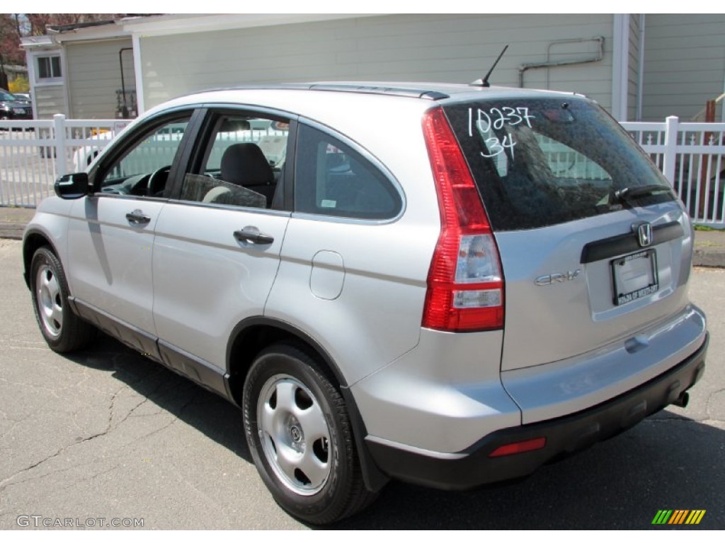 2009 CR-V LX 4WD - Alabaster Silver Metallic / Gray photo #10