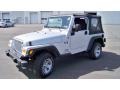 2004 Bright Silver Metallic Jeep Wrangler X 4x4  photo #1