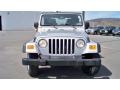 2004 Bright Silver Metallic Jeep Wrangler X 4x4  photo #2