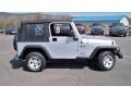 2004 Bright Silver Metallic Jeep Wrangler X 4x4  photo #4