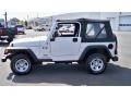 2004 Bright Silver Metallic Jeep Wrangler X 4x4  photo #8