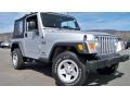 2004 Bright Silver Metallic Jeep Wrangler X 4x4  photo #21
