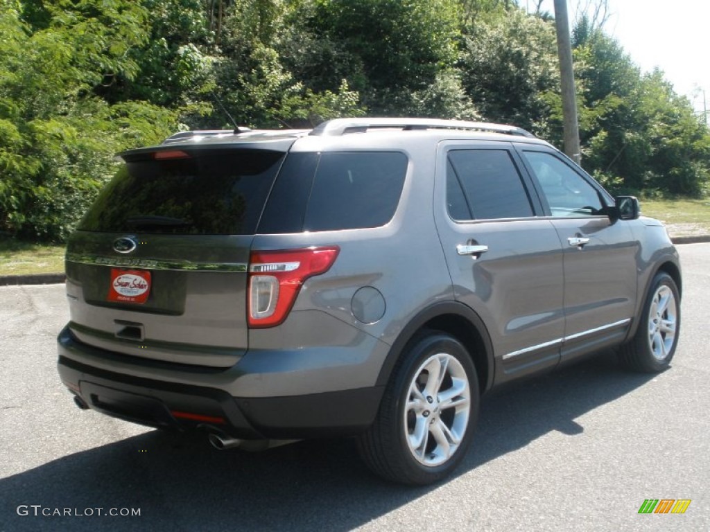 2012 Explorer Limited - Sterling Gray Metallic / Charcoal Black photo #7