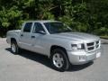 2011 Bright Silver Metallic Dodge Dakota Big Horn Crew Cab  photo #1