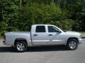 2011 Bright Silver Metallic Dodge Dakota Big Horn Crew Cab  photo #2