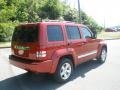2009 Inferno Red Crystal Pearl Jeep Liberty Limited 4x4  photo #7