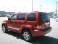 2009 Inferno Red Crystal Pearl Jeep Liberty Limited 4x4  photo #9