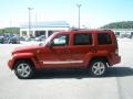 2009 Inferno Red Crystal Pearl Jeep Liberty Limited 4x4  photo #10