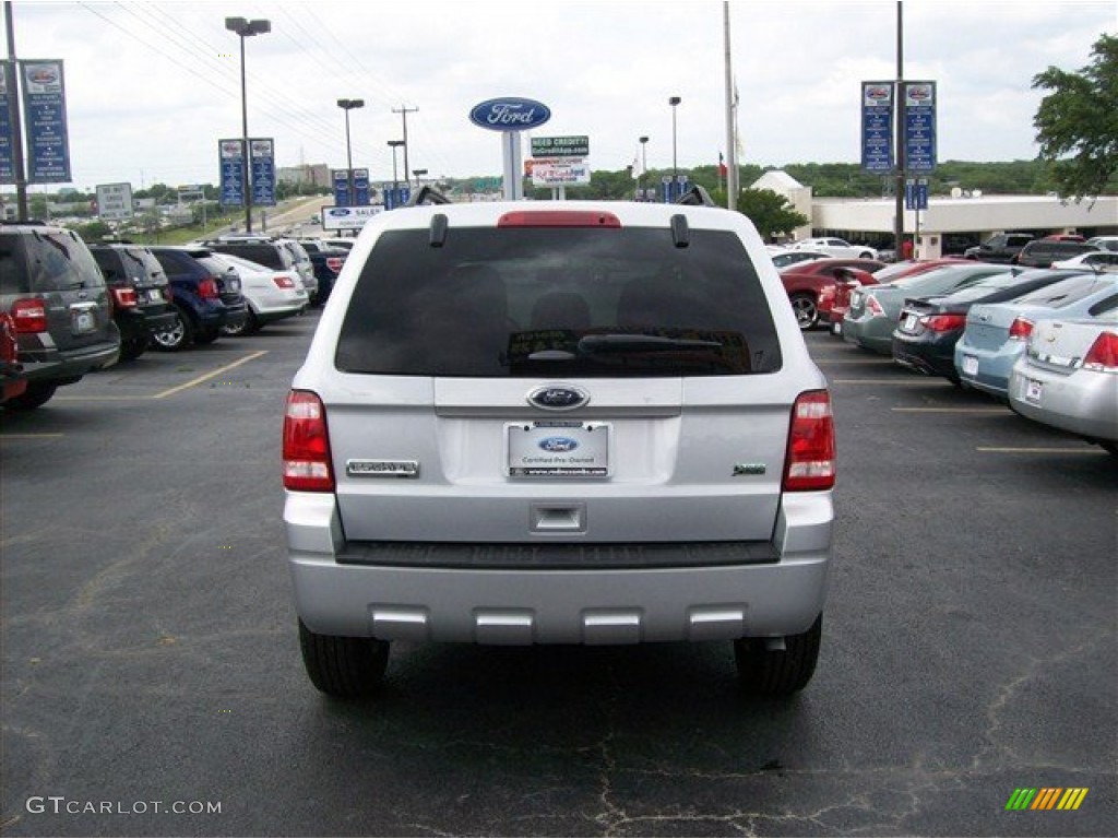 2012 Escape XLT V6 - Ingot Silver Metallic / Charcoal Black photo #4