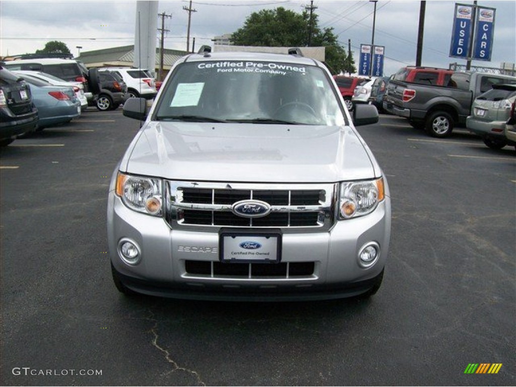 2012 Escape XLT V6 - Ingot Silver Metallic / Charcoal Black photo #16