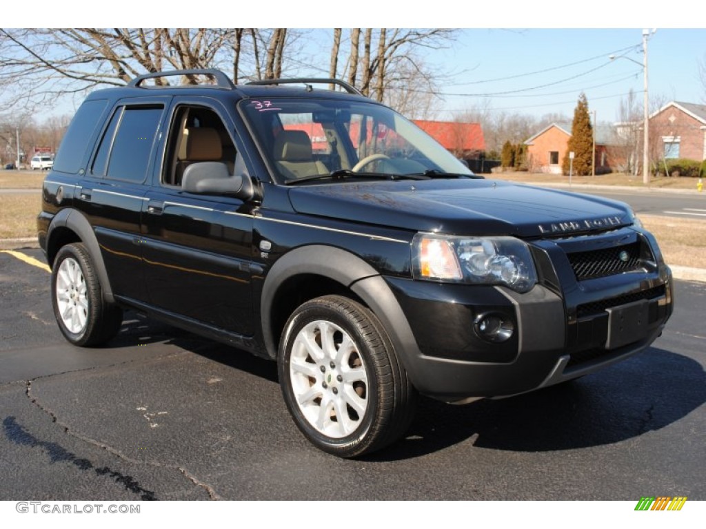 2005 Freelander SE - Java Black Pearl / Alpaca Beige photo #7