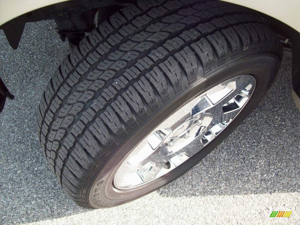 2010 F150 Lariat SuperCrew 4x4 - Dark Blue Pearl Metallic / Tan photo #4