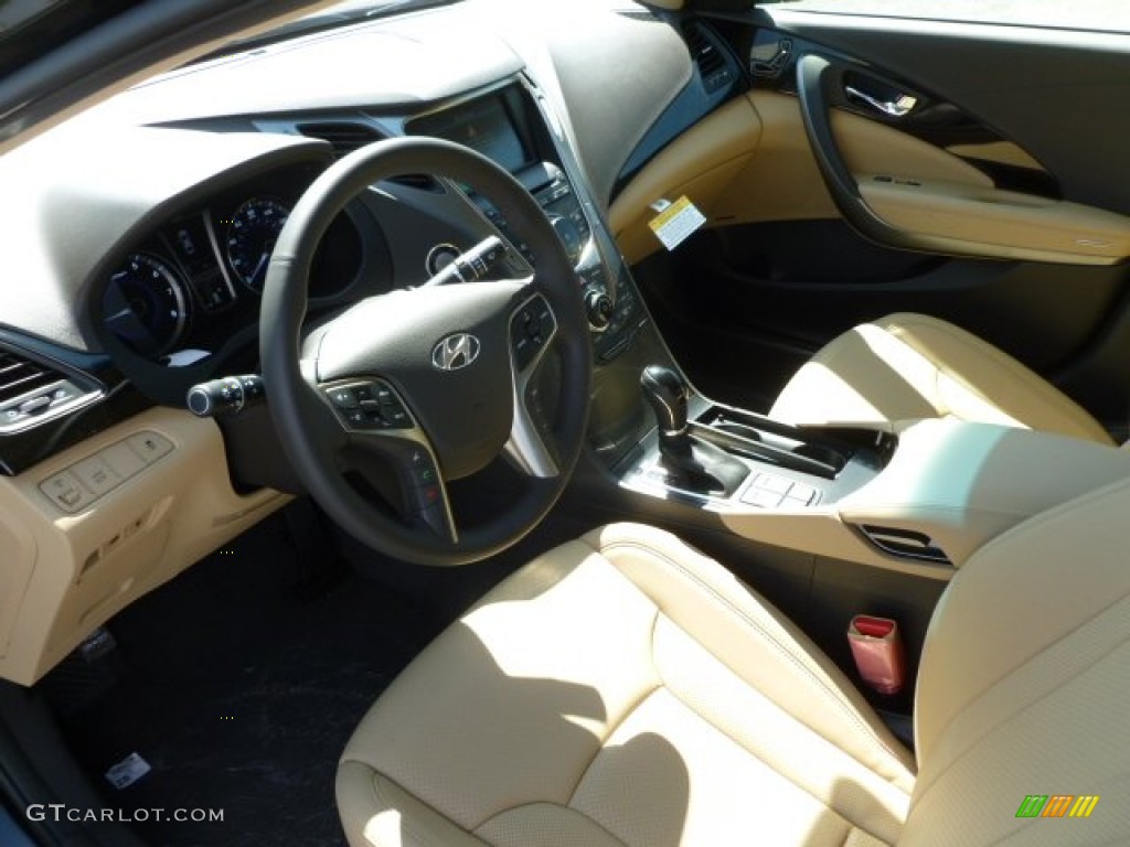 2012 Azera  - Black Onyx Pearl / Camel photo #16