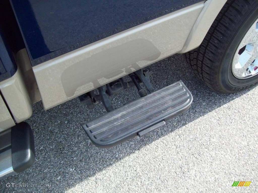 2010 F150 Lariat SuperCrew 4x4 - Dark Blue Pearl Metallic / Tan photo #33