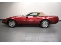 Dark Red Metallic 1994 Chevrolet Corvette Convertible Exterior