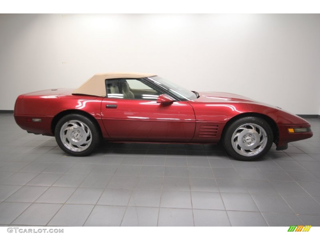 Dark Red Metallic 1994 Chevrolet Corvette Convertible Exterior Photo #63860203