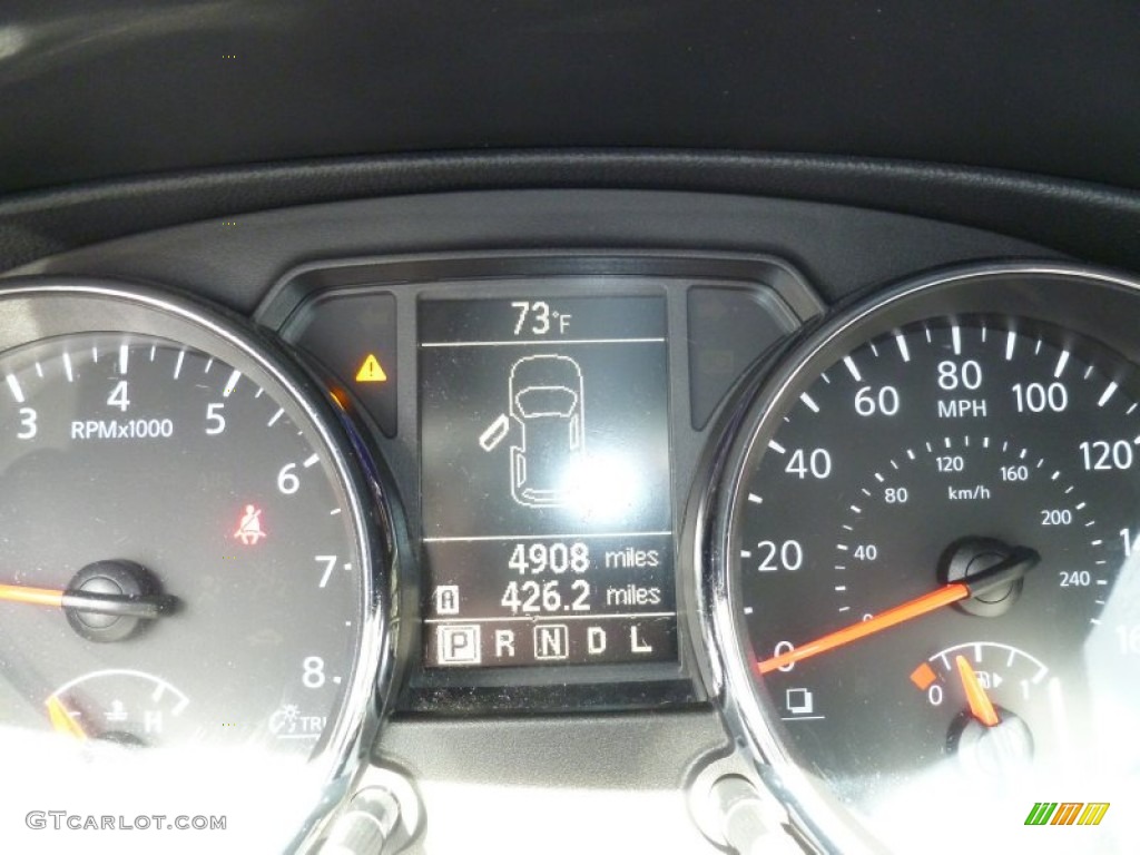 2011 Rogue SL AWD - Silver Ice Metallic / Gray photo #17