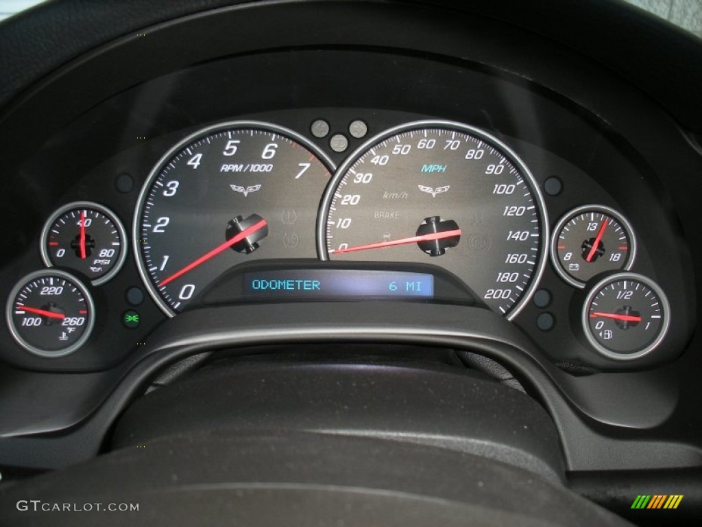 2012 Chevrolet Corvette Centennial Edition Coupe Gauges Photo #63861037