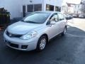 2010 Brilliant Silver Metallic Nissan Versa 1.8 S Hatchback  photo #1