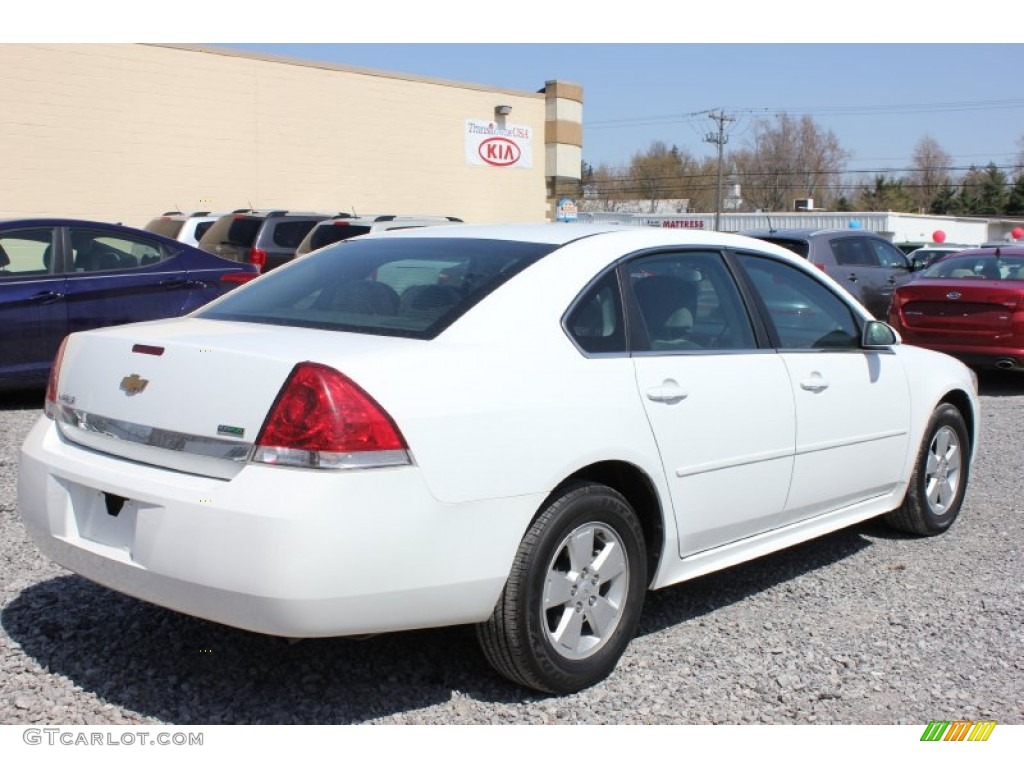 2011 Impala LS - Summit White / Gray photo #2
