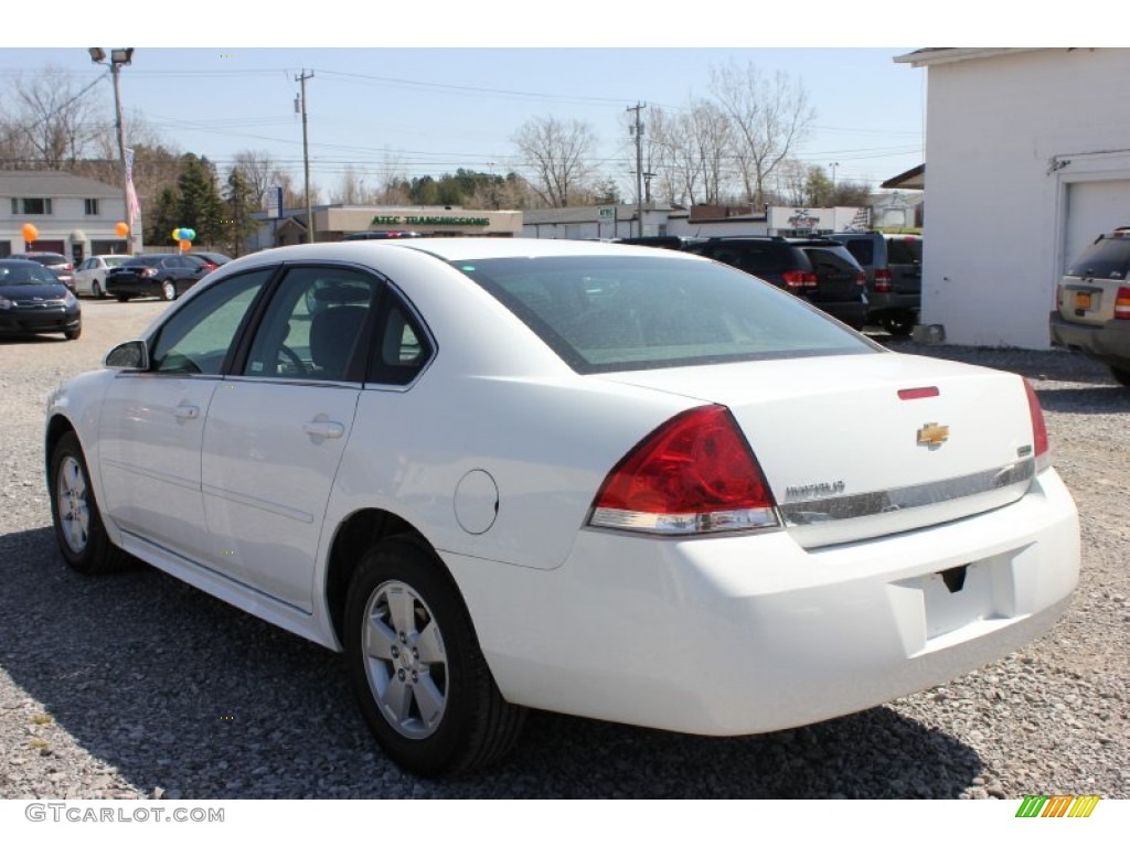 2011 Impala LS - Summit White / Gray photo #14