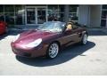 2004 Carmon Red Metallic Porsche Boxster   photo #11