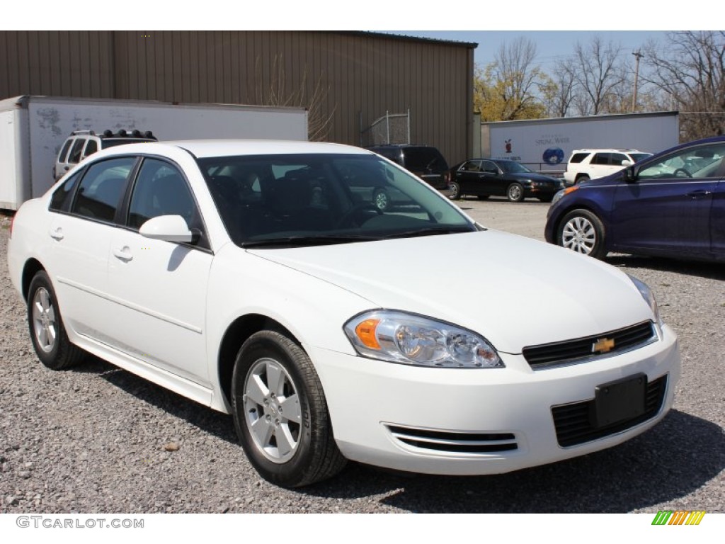 2011 Impala LS - Summit White / Gray photo #17