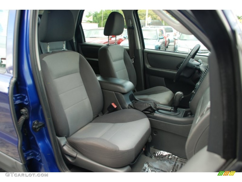2005 Escape XLS - Sonic Blue Metallic / Medium/Dark Flint Grey photo #4
