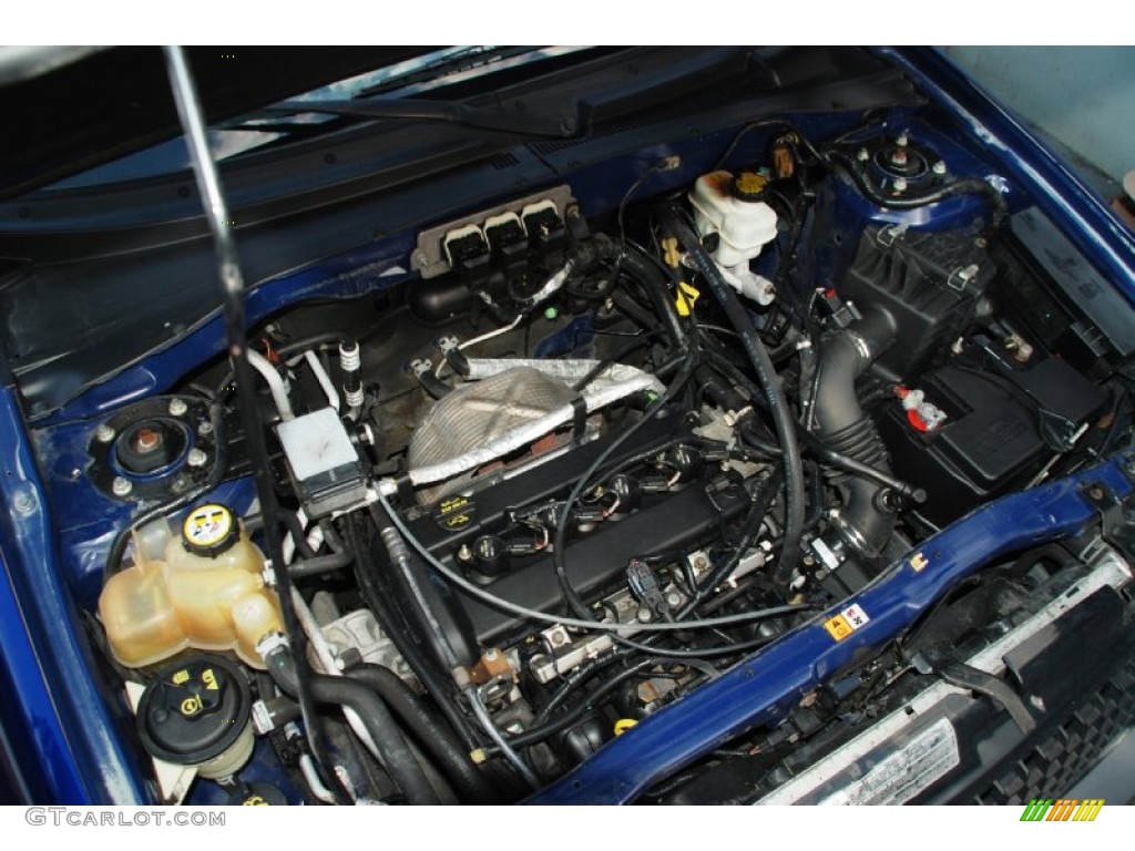 2005 Escape XLS - Sonic Blue Metallic / Medium/Dark Flint Grey photo #9