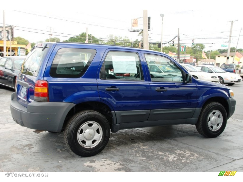 2005 Escape XLS - Sonic Blue Metallic / Medium/Dark Flint Grey photo #14