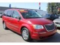 2009 Inferno Red Crystal Pearl Chrysler Town & Country Limited  photo #22