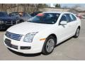 2009 White Suede Ford Fusion SE  photo #1