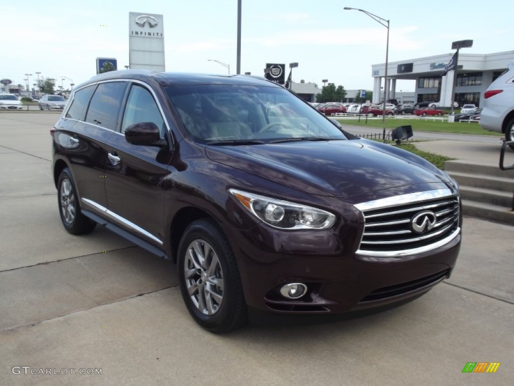 Midnight Garnet 2013 Infiniti JX 35 Exterior Photo #63865441