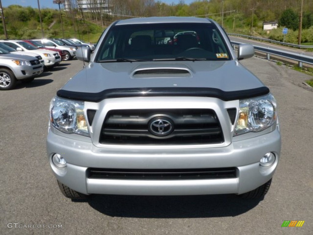 2008 Tacoma V6 TRD Sport Double Cab 4x4 - Silver Streak Mica / Graphite Gray photo #2