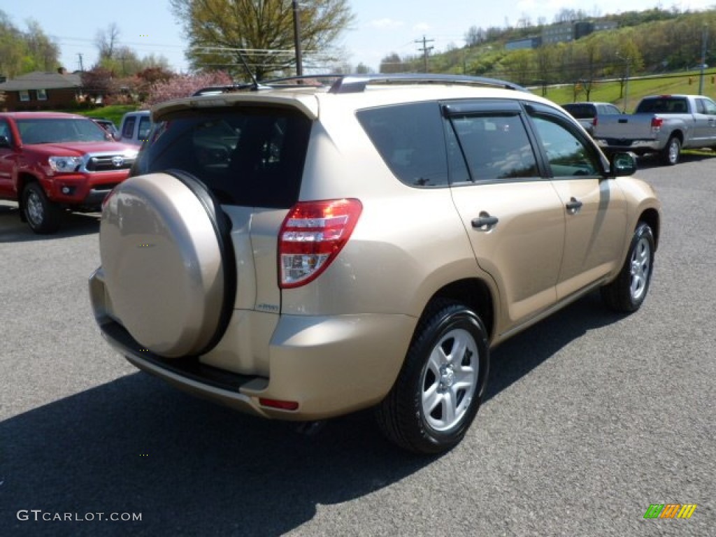 2011 RAV4 I4 4WD - Sandy Beach Metallic / Sand Beige photo #6