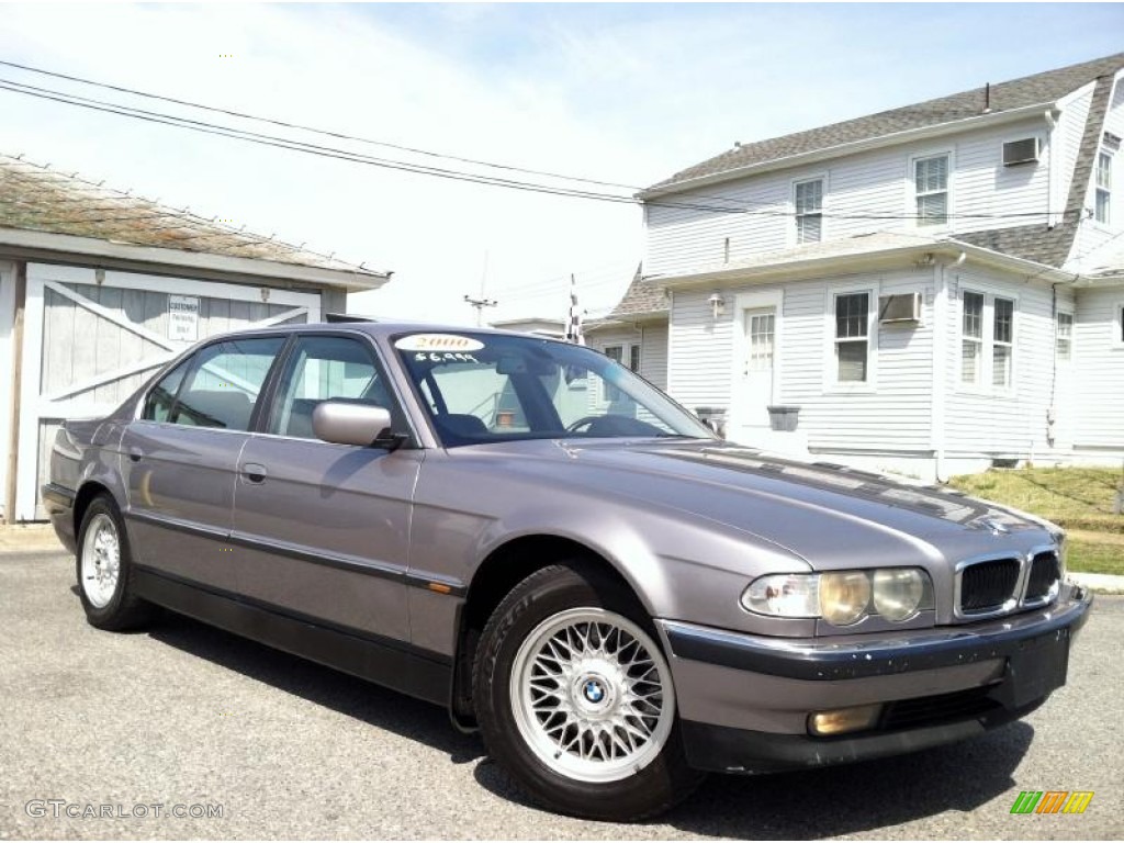 2000 7 Series 740iL Sedan - Sahara Beige Metallic / Grey photo #1