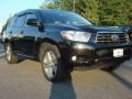 Black 2008 Toyota Highlander Sport