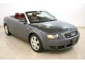 Dolphin Grey Metallic 2004 Audi A4 3.0 quattro Cabriolet Exterior