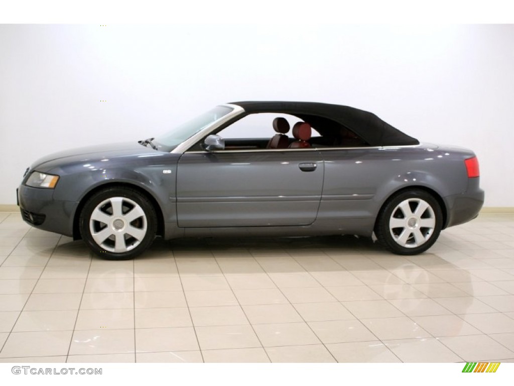 Dolphin Grey Metallic 2004 Audi A4 3.0 quattro Cabriolet Exterior Photo #63872019