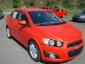 Inferno Orange Metallic - Sonic LT Sedan Photo No. 2
