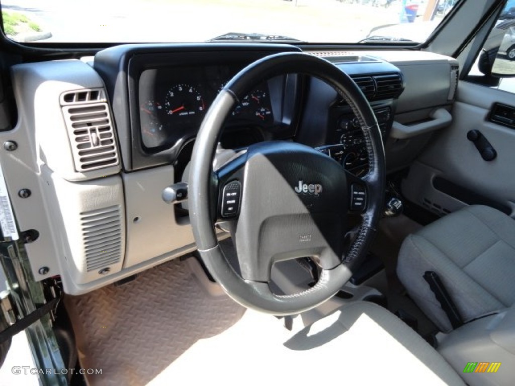 2006 Wrangler Rubicon 4x4 - Jeep Green Metallic / Khaki photo #10