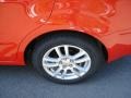 2012 Inferno Orange Metallic Chevrolet Sonic LT Sedan  photo #9