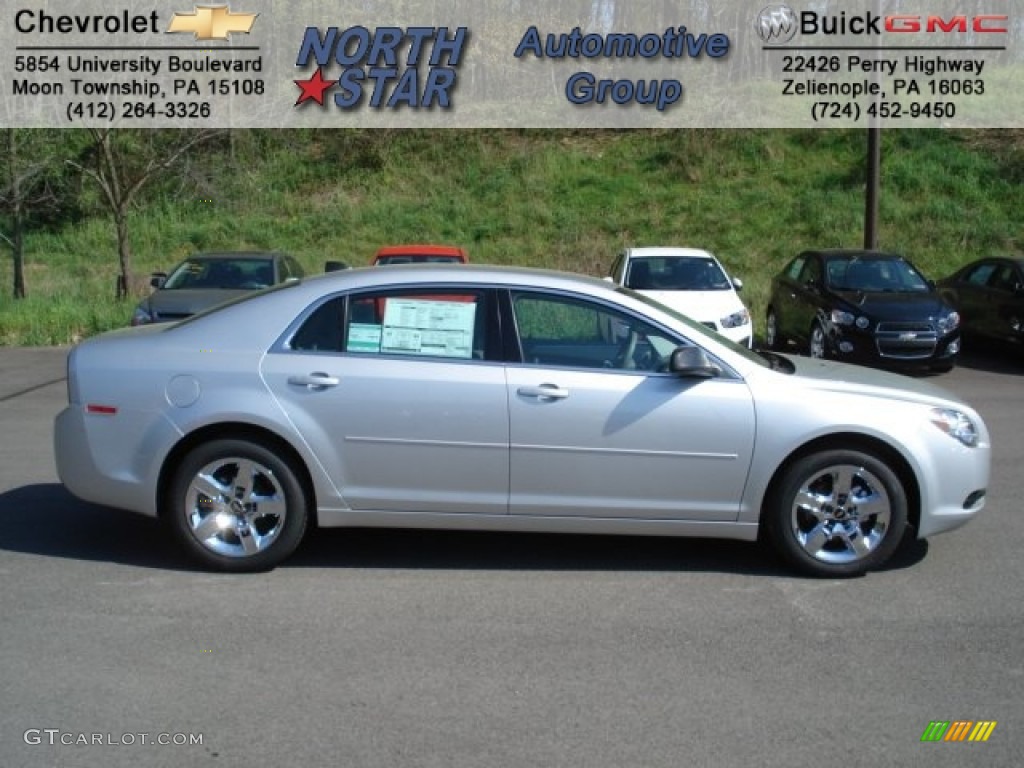 2012 Silver Ice Metallic Chevrolet Malibu Lt 63871272