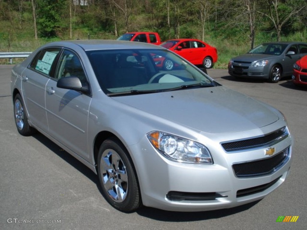 2012 Malibu LT - Silver Ice Metallic / Titanium photo #2