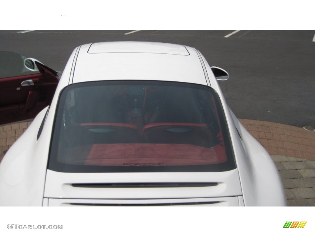 2009 911 Carrera S Coupe - Carrara White / Carrera Red photo #39