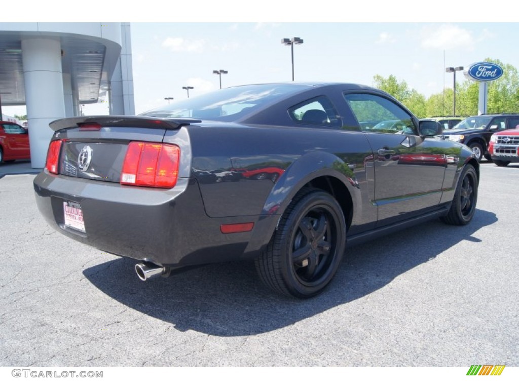 2007 Mustang V6 Deluxe Coupe - Alloy Metallic / Dark Charcoal photo #3