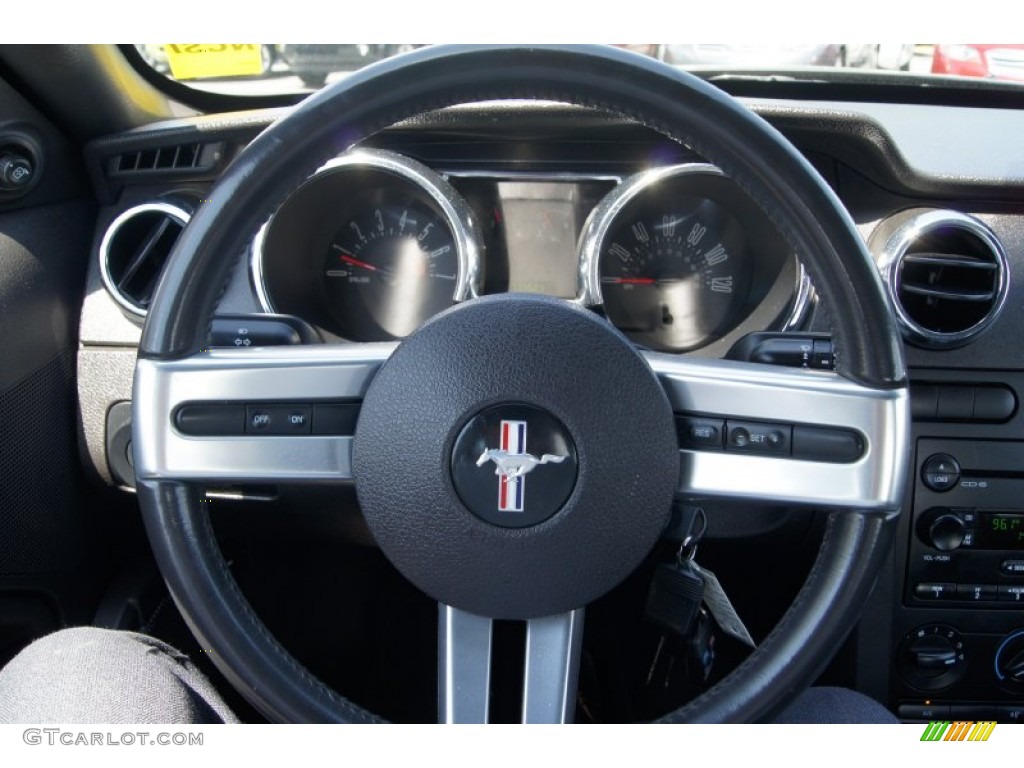 2007 Mustang V6 Deluxe Coupe - Alloy Metallic / Dark Charcoal photo #18