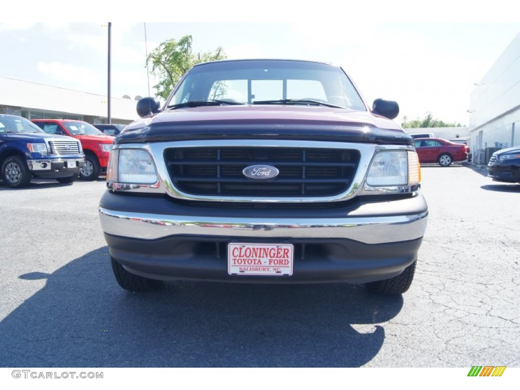 2003 F150 XLT Regular Cab - Toreador Red Metallic / Medium Graphite Grey photo #7