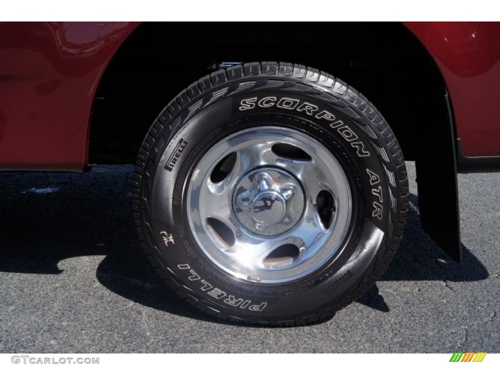 2003 F150 XLT Regular Cab - Toreador Red Metallic / Medium Graphite Grey photo #12